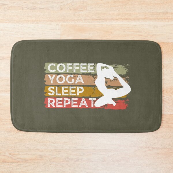 Item preview, Coffee Yoga Sleep Repeat  designed and sold by GeeHanz.