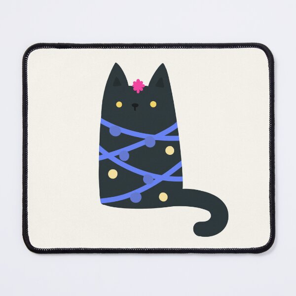 Artikelvorschau, Gelber Augen-Katzen-Weihnachtsbaum! entworfen und verkauft von JCT Momo.