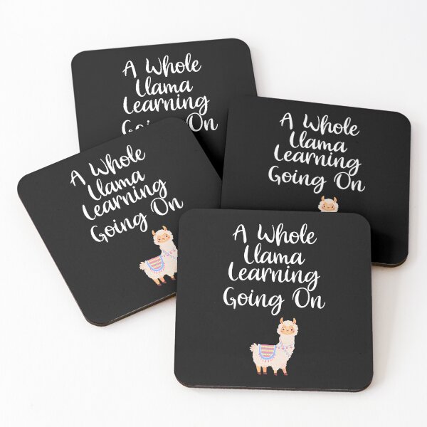Item preview, Feliz primer día de clases Toda una llama Aprendiendo en marcha designed and sold by Abaddon-art.