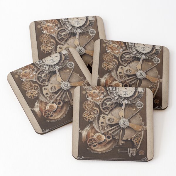 Artikelvorschau, Steampunk-Design v5 von Rude Kitten Designs entworfen und verkauft von rudekitten.