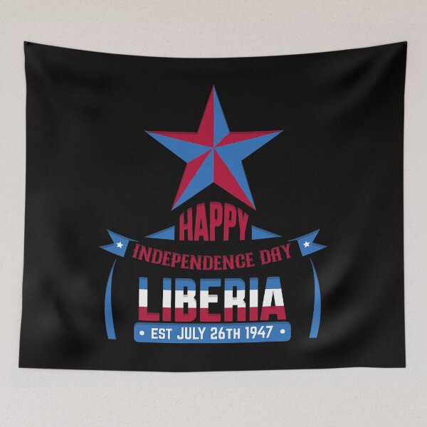 Item preview, Happy Independence Day Liberia designed and sold by Abaddon-art.