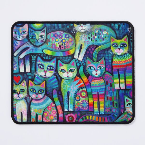 Item preview, Fancy Cats designed and sold by Karin Zeller.