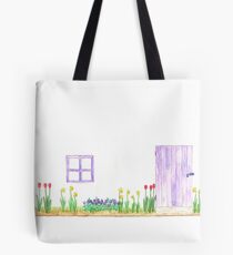 Garden Wall Tote Bag