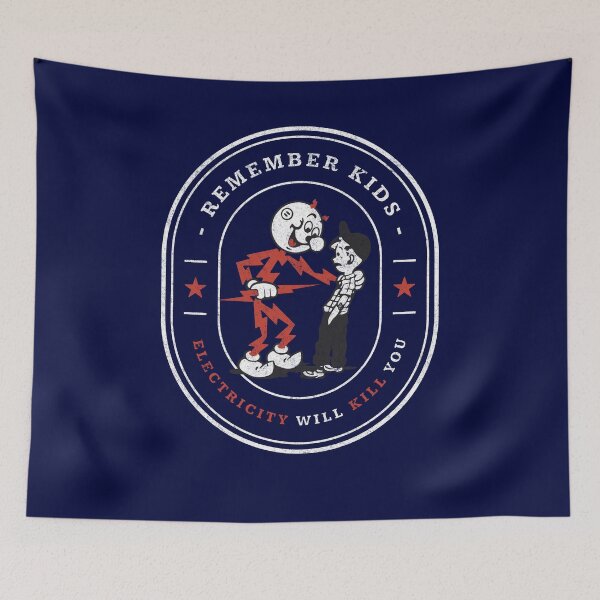 Item preview, Remember kids, electricity will kill you designed and sold by Primotees.