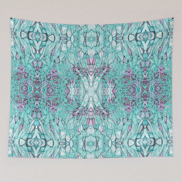 Item preview, Aquamarine Scribbles designed and sold by Crayle.