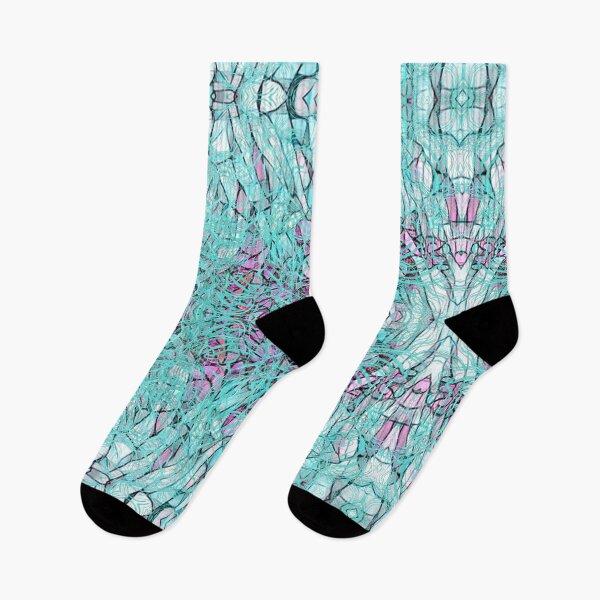 Item preview, Aquamarine Scribbles designed and sold by Crayle.