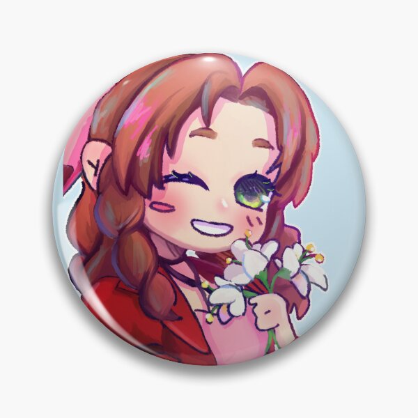 Item preview, aerith of the flowers ff7 designed and sold by Irukarts.