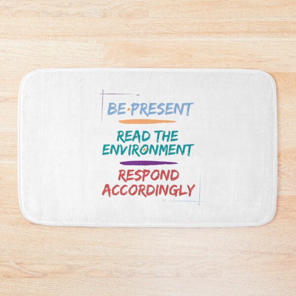 Item preview, BRR - Be Present, Read the Environment, Respond Accordingly. designed and sold by XtinaBritannica.