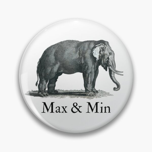 Item preview, Max and Min - Elephant designed and sold by BigCreation.