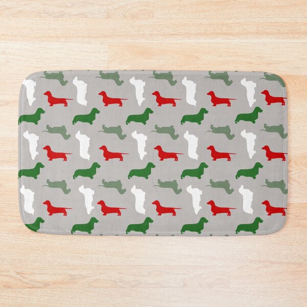 Item preview, "Christmas Ash" - Christmas Dachshund Pattern  designed and sold by CanisPicta.