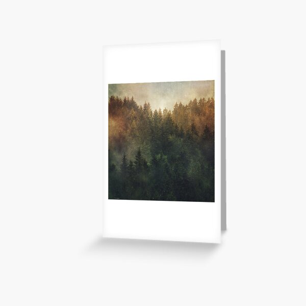 Item preview, Asleep // Out Of Nowhere Wilderness Cascadia Trees Fairytale Forest Covered In Magic Fog designed and sold by Tordis Kayma.