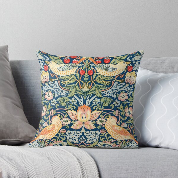 Aperçu de l'œuvre Motif de voleur de fraise Vintage Willam Morris créée et vendue par FunckyDesigns.