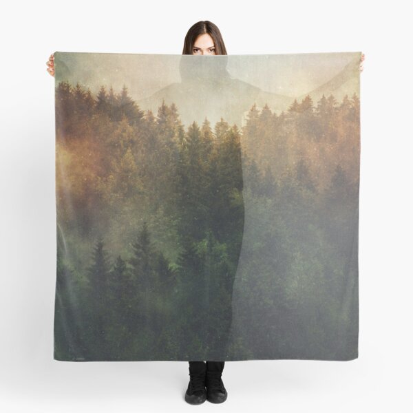 Item preview, Asleep // Out Of Nowhere Wilderness Cascadia Trees Fairytale Forest Covered In Magic Fog designed and sold by Tordis Kayma.