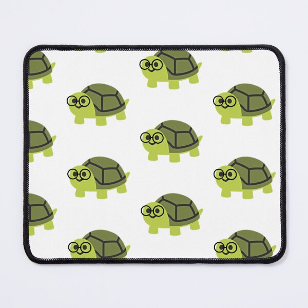 Item preview, Cute Turtle with Glasses Emoji designed and sold by gummibunniez.