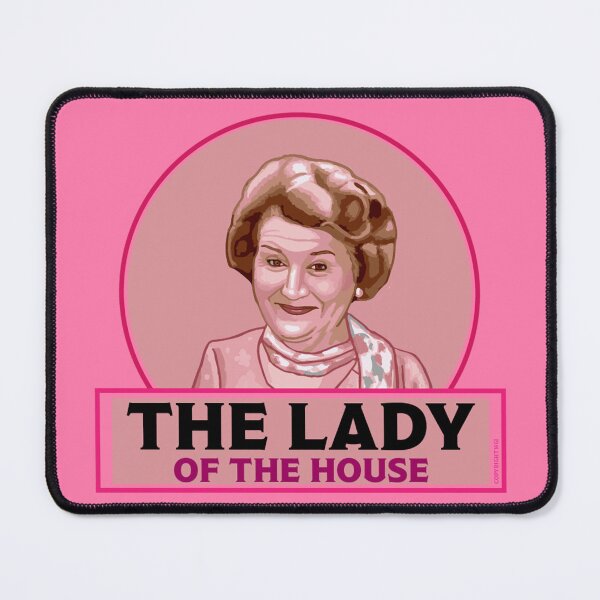 Item preview, Hyacinth Bucket Apron designed and sold by happygiftideas.