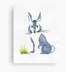 Ink Rabbit Canvas Print