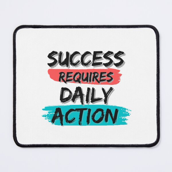 Item preview, Success Requires Daily Action designed and sold by Mhayra.