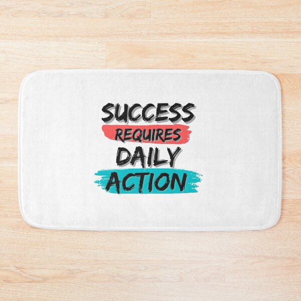 Item preview, Success Requires Daily Action designed and sold by Mhayra.
