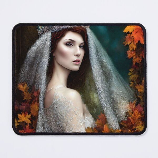 Item preview, Queens Autumn Veils  designed and sold by @adorcharm Modern & Classic AI Art.
