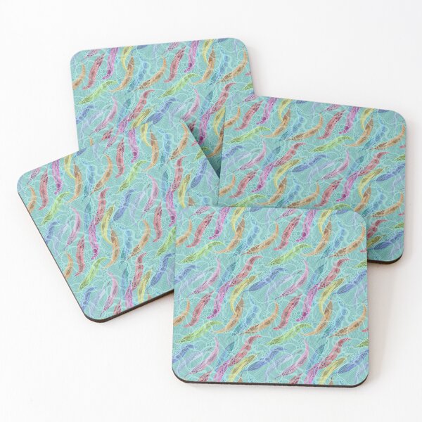 Item preview, Australian Bush Eucalyptus River Reflections Blue designed and sold by Sketchbook Designs.
