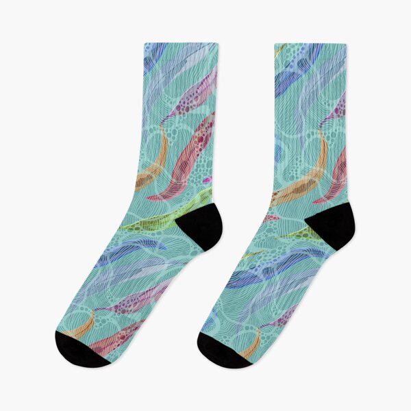 Item preview, Australian Bush Eucalyptus River Reflections Blue designed and sold by Sketchbook Designs.