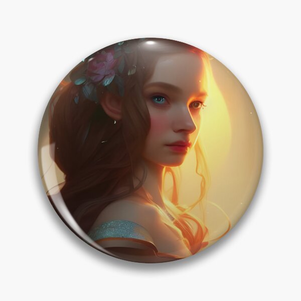 Item preview, Cute Fantasy Elf Princess Gold and Teal designed and sold by Eliteijr.