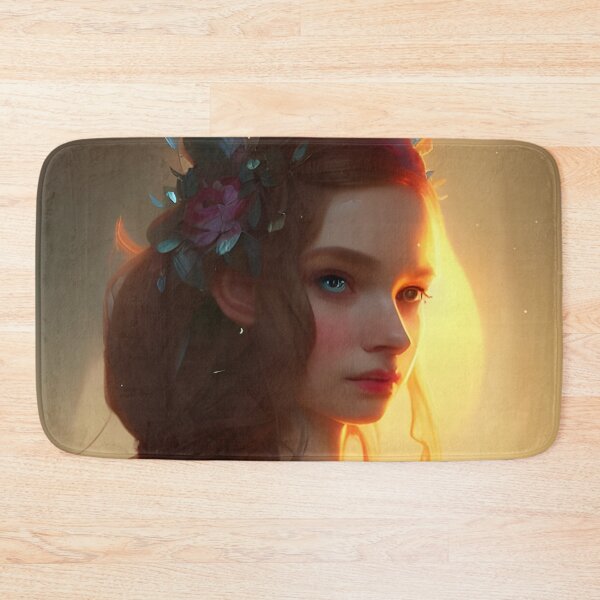 Item preview, Cute Fantasy Elf Princess Gold and Teal designed and sold by Eliteijr.