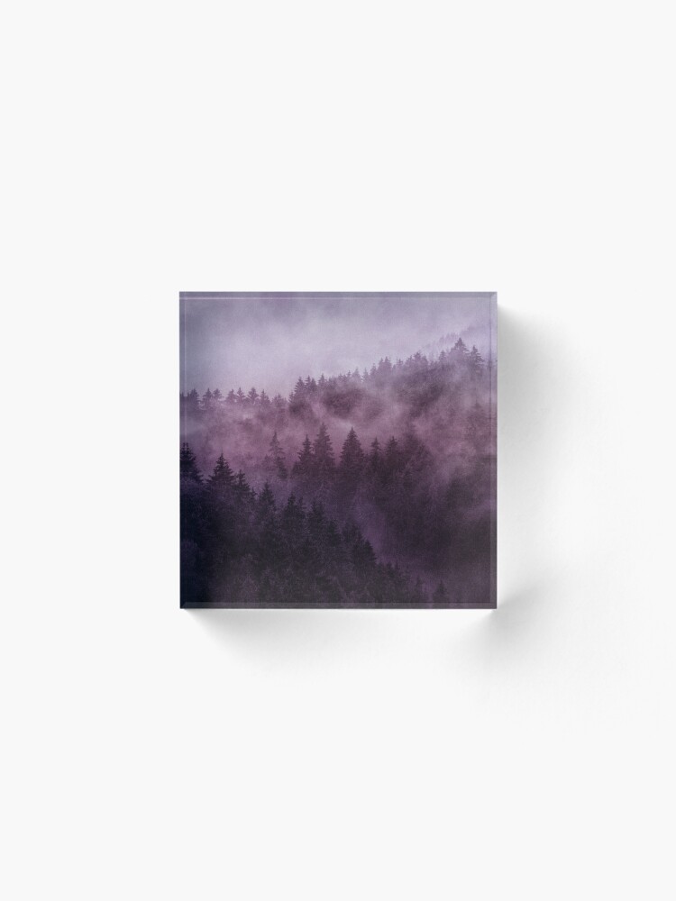 Alternate view of Excuse Me, I'm Lost // Laid Back Edit Acrylic Block