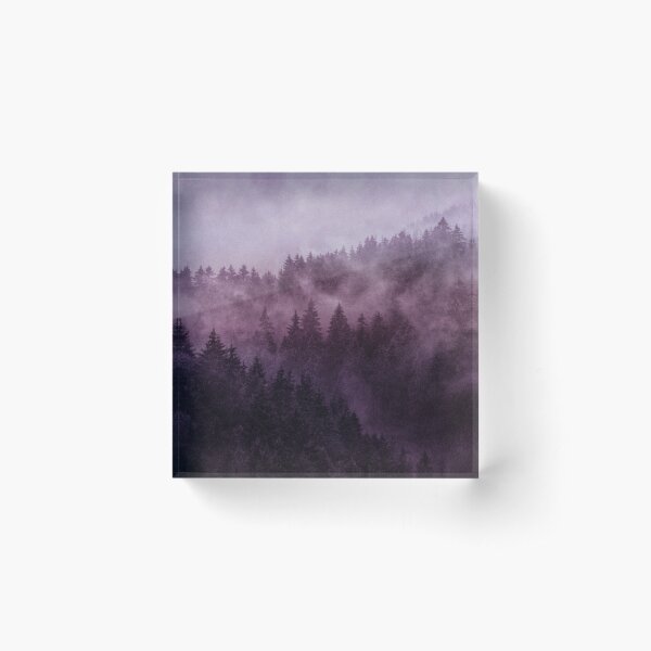 Item preview, Excuse Me, I'm Lost // Laid Back In A Romantasy Moody Wilderness Dream Forest With Cascadia Trees Covered In Magic Fog  designed and sold by Tordis Kayma.