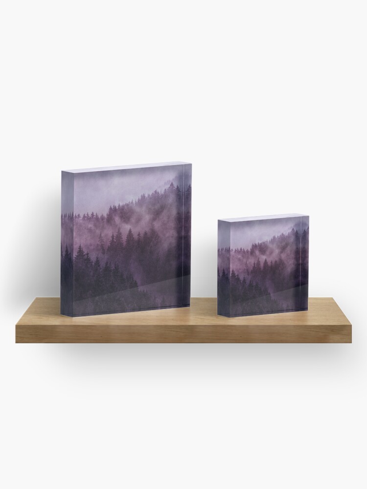 Alternate view of Excuse Me, I'm Lost // Laid Back Edit Acrylic Block