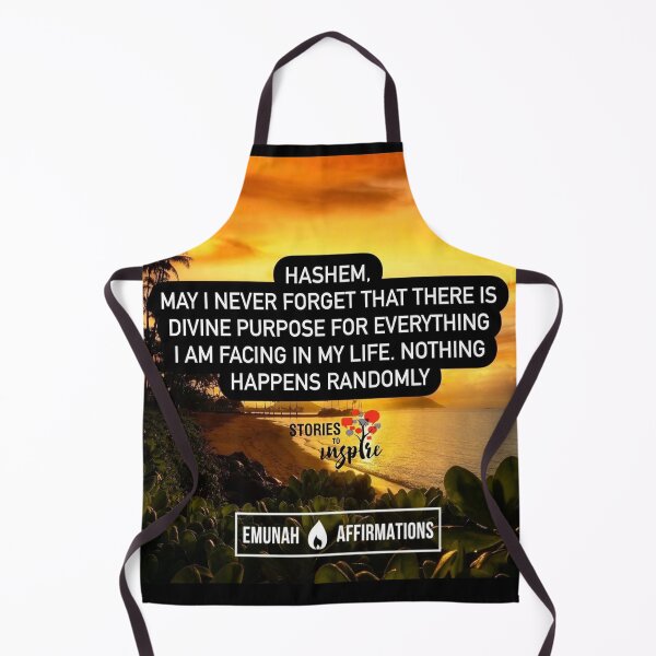 Item preview, Hashem may I never forget that there is divine purpose for everything I am facing in my life, nothing happens randomly designed and sold by Stories To Inspire - Motivational Jewish Quotes.