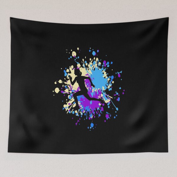Item preview, Athletics Run Color Splash designed and sold by onicon.