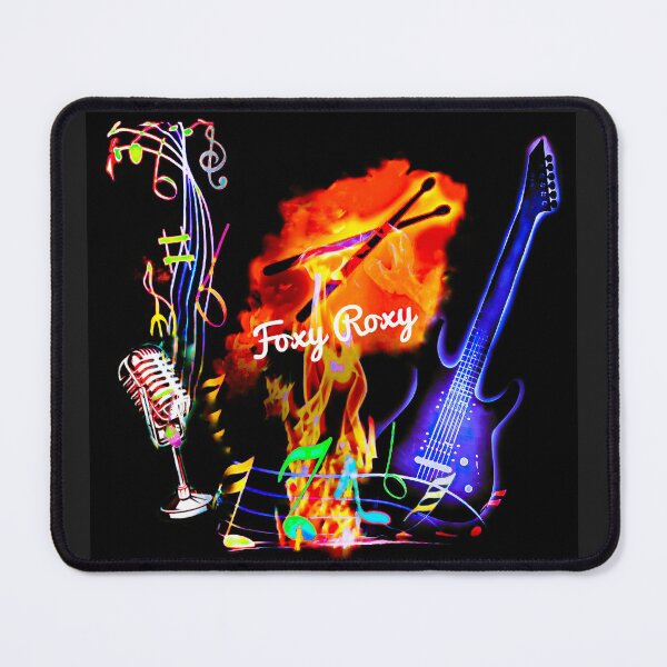 Item preview, Foxy Roxy Rock n Roll Music Pillow designed and sold by Annariaart.