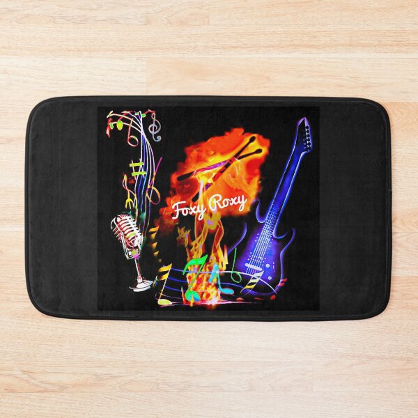 Item preview, Foxy Roxy Rock n Roll Music Pillow designed and sold by Annariaart.