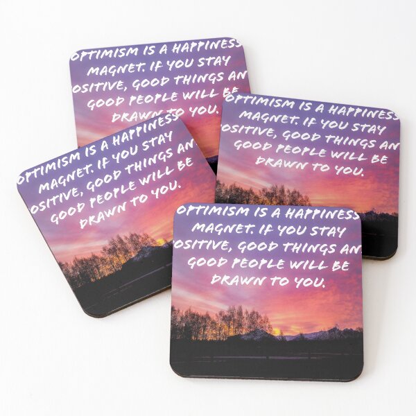 Item preview, Optimism Is A Positive Magnet designed and sold by PhrozenPhotos.