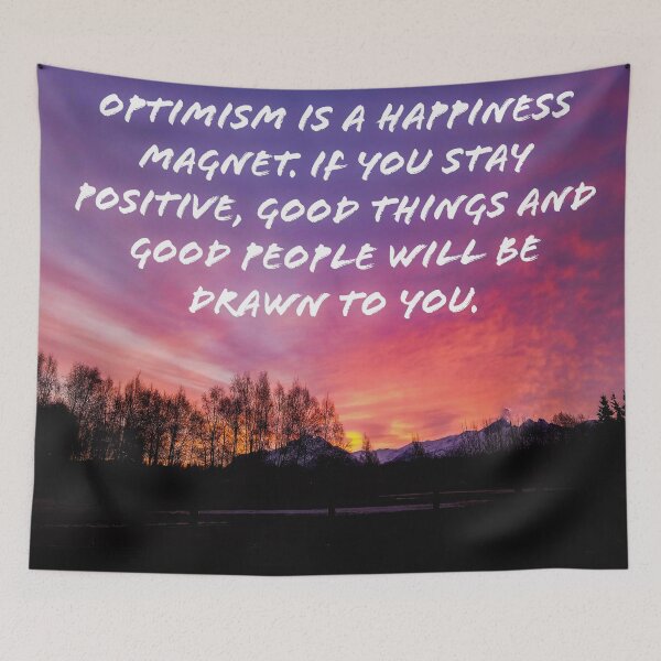 Item preview, Optimism Is A Positive Magnet designed and sold by PhrozenPhotos.