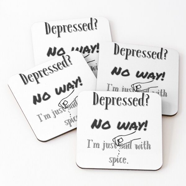 Item preview, Depressed? No way! designed and sold by LimitlessChaos.