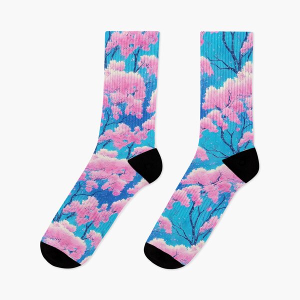Aperçu de l'œuvre Tissu à fleurs de style japonais modèle VI créée et vendue par ARTIFLAVE.