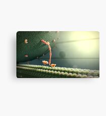Kinesin Protein Walking by John Liebler Metal Print