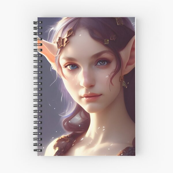 Item preview, Cute Fantasy Elf Princess Brunette designed and sold by Eliteijr.