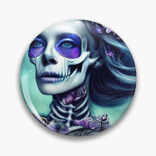 Item preview, Purple Skeleton Girl designed and sold by @adorcharm Modern & Classic AI Art.