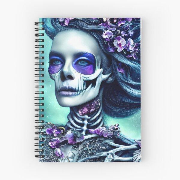Item preview, Purple Skeleton Girl designed and sold by @adorcharm Modern & Classic AI Art.