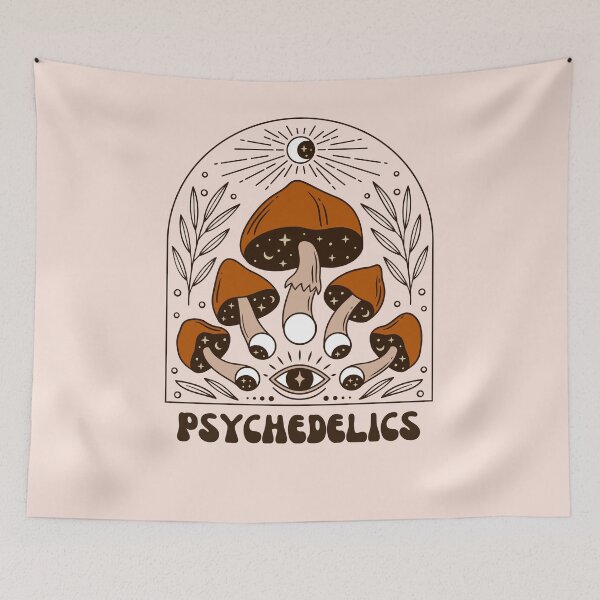 Artikelvorschau, Psychedelika entworfen und verkauft von AJs-Apparel.