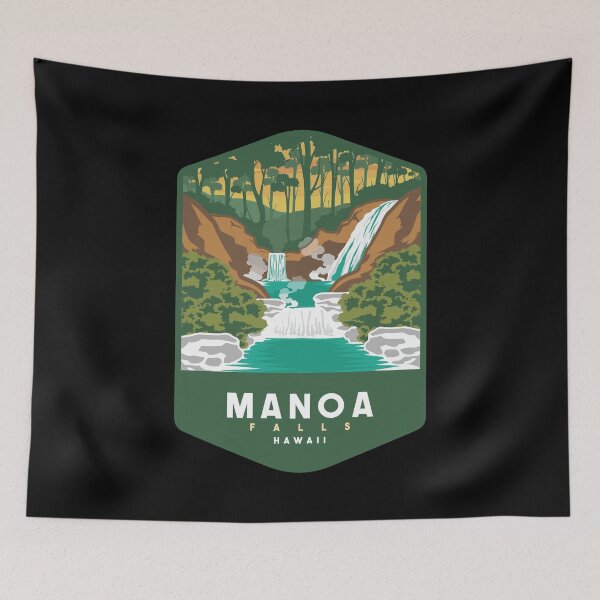 Item preview, Manoa Falls Hawaii Waterfall designed and sold by Friday NightCo.