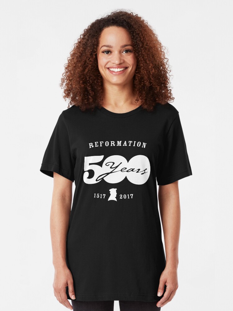 Alternate view of Reformation 500 Year Anniversary Slim Fit T-Shirt
