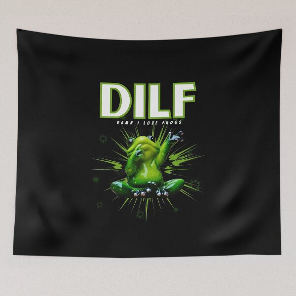 Item preview,   DILF Damn I Love Frogs designed and sold by Ahmed  Feki.