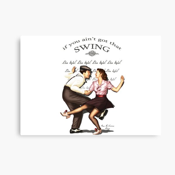 Lindy Hop Canvas Print