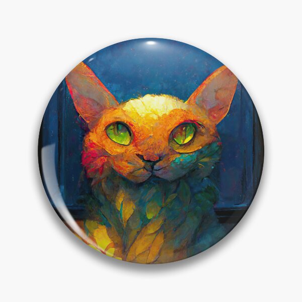 Item preview, Confident Cat Watercolor designed and sold by MerchFever.