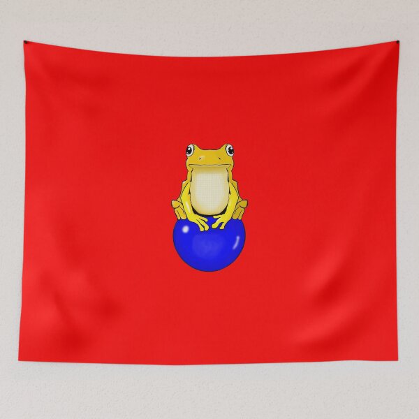 Item preview, Yellow tree frog designed and sold by CrazyFozBazaar.