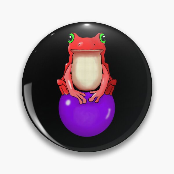 Item preview, Red tree frog designed and sold by CrazyFozBazaar.